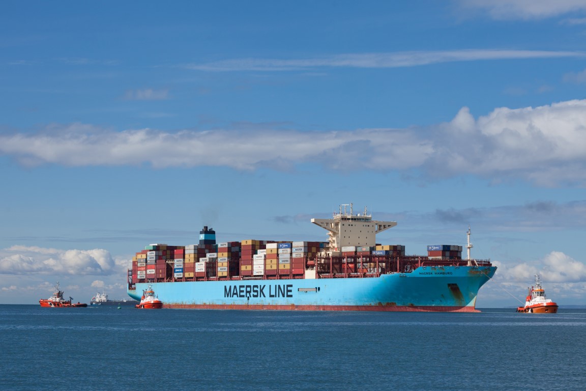 A.P. Moller-Maersk has experienced several attacks on the company's vessels and, as a result, also rescheduled routes to ensure the safety of its crews. Archive photo.