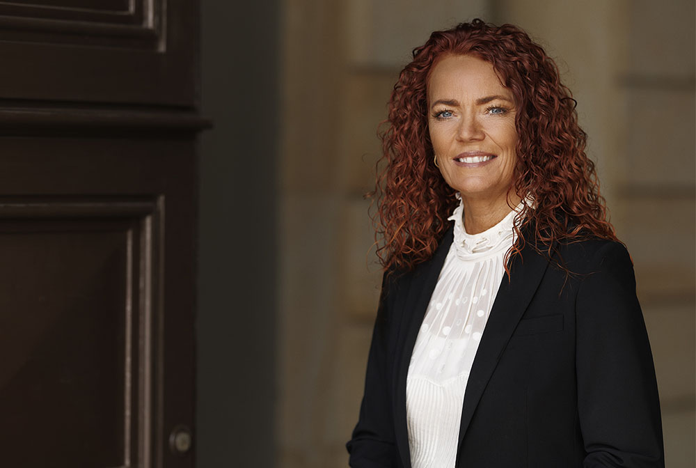 Administrerende direktør for UFDS, Christina Bustrup, sætter stor pris på, at selskabet nu også kan tilbyde arbejdsskadeforsikring til medlemmernes landbaserede medarbejdere.